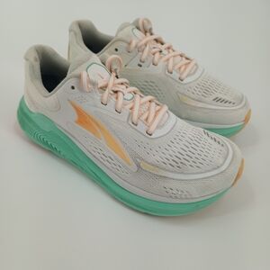 Altra Women's Athletic Shoes - White, Mint, Peach